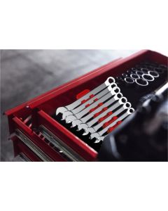 EZRFWR12-R image(5) - E-Z Red Magnetic Flexible 12 Slot Wrench Holder - Red