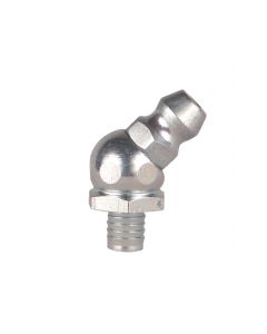 Alemite Drive Fitting, For 3/16" Drill, 45 Degree Angle