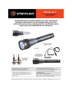 STL88132 image(6) - Streamlight ProTac HL 6 Rechargeable Li-Ion Flashlight