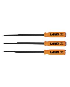 Lang Tools (Kastar) 3pc. 16" Long Pin Punch Set