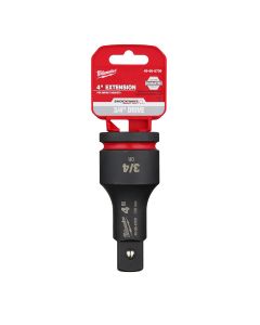 MLW49-66-6709 image(0) - Milwaukee Tool SHOCKWAVE Impact Duty 3/4" Drive 4" Extension