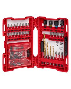 MLW48-32-4025 image(0) - Milwaukee Tool SHOCKWAVE 52-Piece Impact Drill and Drive Set