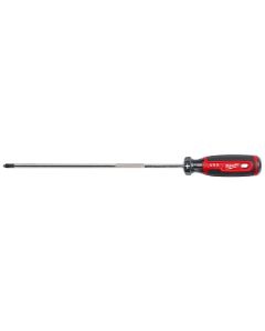 Milwaukee Tool #2 Phillips 10" Cushion Grip Screwdriver (USA)