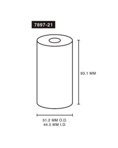 AST7897-21 image(0) - Astro Pneumatic 1-3/4" ID x 2" OD x 3-3/4" L Adapter