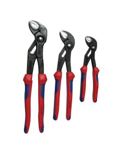 KNIPEX 3PC COBRA CUSHION GRIP PLIER SET