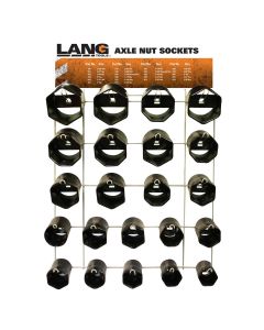 KAS1291 image(0) - Lang Tools (Kastar) 22PC Axle Nut Display