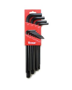 TIT12718 image(0) - TITAN 13-PC SAE LONG ARM HEX KEY SET