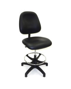 LDS (ShopSol) Workbench Chair -Vinyl Mid Back