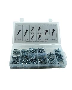 KTI00085 image(0) - K Tool International 200-Piece Hex Head Washer Drill Kit