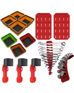 EZRORGBNDL image(0) - E-Z Red E-Z RED Magnetic Trays & Organizers Bundle