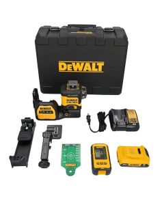 DWTDCLE34033D1 image(1) - DeWalt 20V MAX* XR&reg; 3 x 360 High Precision Green Laser