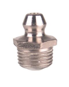 Alemite Non-Corrosive Fitting, Straight, 1/8" PTF