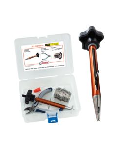 SRRCT500 image(0) - S.U.R. and R Auto Parts Universal clamp making tool kit allows users to make any size clamp any time anywhere. Kit includes everything needed to make a clamp including the tool