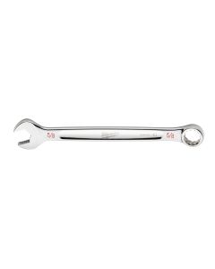 MLW45-96-9420 image(0) - Milwaukee Tool 5/8" SAE Combination Wrench, 12-Point, Steel, Chrome, Ergonomic, I-Beam Handle