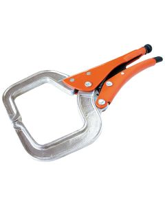 ANGGR14412 image(0) - Anglo American Grip-On 12" C-Clamp with Aluminum Jaws (Epoxy)