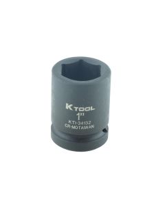 KTI34132 image(0) - K Tool International 1" SOC IMP 3/4" DR STANDARD 6 PT