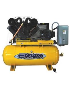 EMXEP20H120V3 image(0) - Emax Compressor Compressor 20 HP 2 Stg 3 Ph Horz 120 Gal