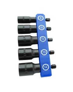 TIT15221 image(2) - TITAN 5-PC METRIC NUT DRIVER SET