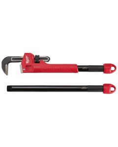 MLW48-22-7314 image(0) - Milwaukee Tool CHEATER Steel Adaptable Pipe Wrench