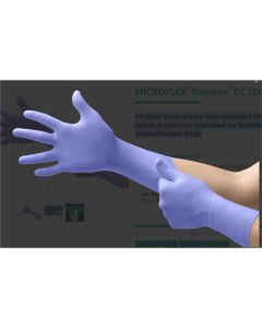 MFXSEC3753XL image(0) - Microflex Supreno Extended Cuff Powder Free Nitrile Glove