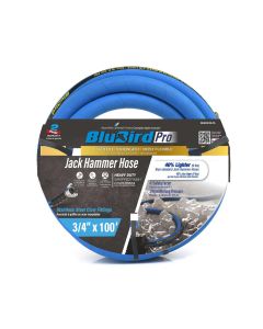 BluBird BluBird Pro Rubber Jack Hammer Air Hose Assembly 3/4" x 100'