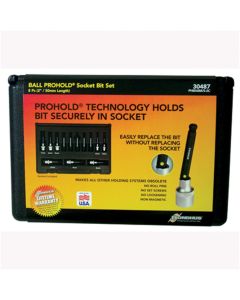 BND30487 image(0) - Bondhus Corp. Set 8 ProHold Ball Bits 2" (3-