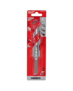 Milwaukee Tool 1" x 4" x 6" Carbide Hammer Drill Bit with POWER TIP