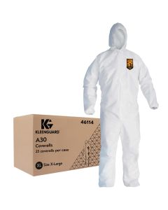 KIM46114 image(0) - Hooded Coverall  XL