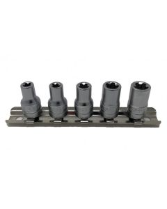 CTA5064 image(0) - CTA Manufacturing 5 Pc. 5 Pt. EPR Torx Plus Socket Set 1/4" Dr.