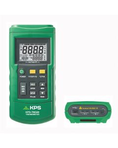 KPS TM340 Contact Digital Thermometer with 2 channels and data logging