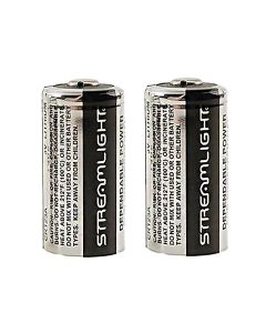 STL85175 image(0) - Streamlight CR123A Lithium Batteries, 2-Pack