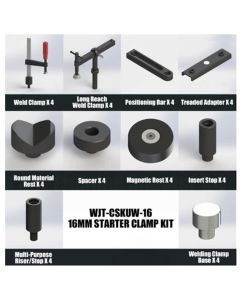 BLI1232676 image(0) - Baileigh WJT-CSKUW-16-16MM STARTER CLAMP KIT