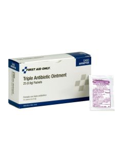 FAOG460 image(0) - First Aid Only Triple Antibiotic Ointment 25/box