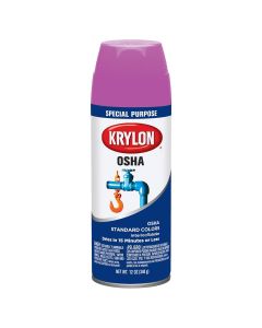DUP1929 image(0) - Krylon OSHA Color Paints Safety Purple 12 oz.