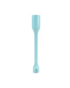 SUN22214M image(0) - 1/2" Dr. 22mm(7/8")/140 FT. LBS./190 Nm Extension Socket (Turquoise)