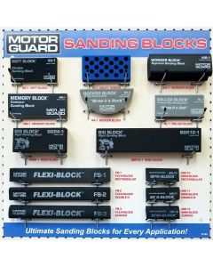 JLMDP-5000 image(0) - Motor Guard SANDING BLOCK DISPLAY