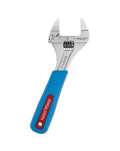 CHA8SWCB image(0) - Channellock 8" XTRA SLIM JAW ADJ WRENCH