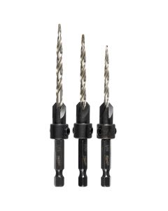 MLW48-13-5003 image(0) - Milwaukee Tool 4 Pc Countersink Drill Bit Set