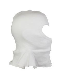 SRW14504 image(0) - Jackson Safety - Nomex Hood Winterliner for Hard Hat - White - (12 Qty Pack)