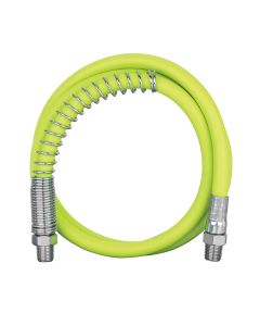 LEGL2965FZSP image(0) - Legacy Manufacturing Flexzilla 36" Grease Hose, 1/8" MNPT  Spring Guard