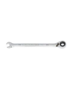 1/4" 90-Tooth 12 Point Reversible Ratcheting Wrench