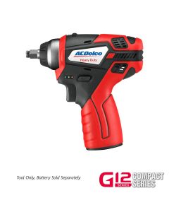 ACDARI12104T image(1) - ACDelco ACDelco G12 Series 12V Cordless Li-ion 3/8" 90 ft-lbs. Impact Wrench - Bare Tool Only