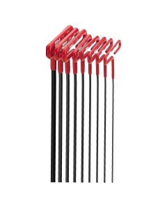 EKL53198 image(0) - Eklind Tool Company HEX KEY SET 8 PC T-HANDLE 9IN. SAE 3/32-1/4IN.CUSH