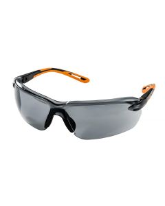 SRWS71201 image(0) - Sellstrom - Safety Glasses - XM310 Series - Smoke Lens - Black/Orange Frame - Hard Coated