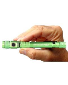 MXN00366 image(0) - Maxxeon WorkStar 366 Rechargeable LED Zoom Penlight/Inspection Light USB-C, Green