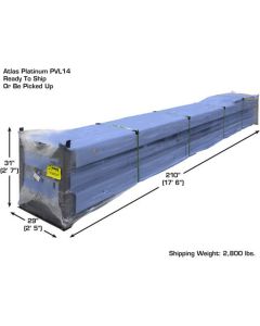 ATEAP-PVL14-COMBO-FPD image(9) - Atlas Equipment Platinum PVL14 4-Post Lift + RJ7000 Rolling Jacks ALI Certified Combo