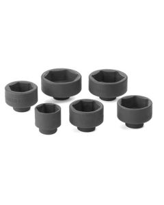 KDT41890 image(1) - GearWrench 6 Piece Oil Canister  Socket Kit