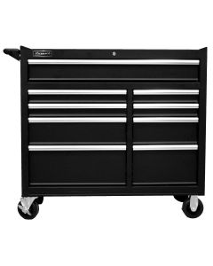 Homak Manufacturing 41 Inch Pro Ii 9-Drawer Roller Cabinet Black