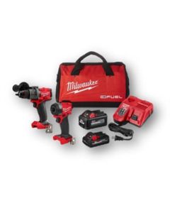 Milwaukee Tool M18 FUEL&trade; 2-Tool Combo Kit w/ High Output&trade; Batteries