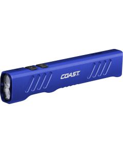 COS31102 image(1) - COAST Products Slayer Pro 1150 Lumens Rechargeable LED BeamSaver USB-C  Flashlight, Blue